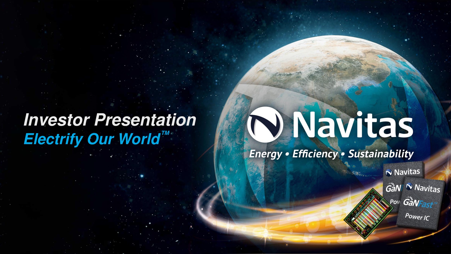Navitas — Investor Presentation investment banking deck slide