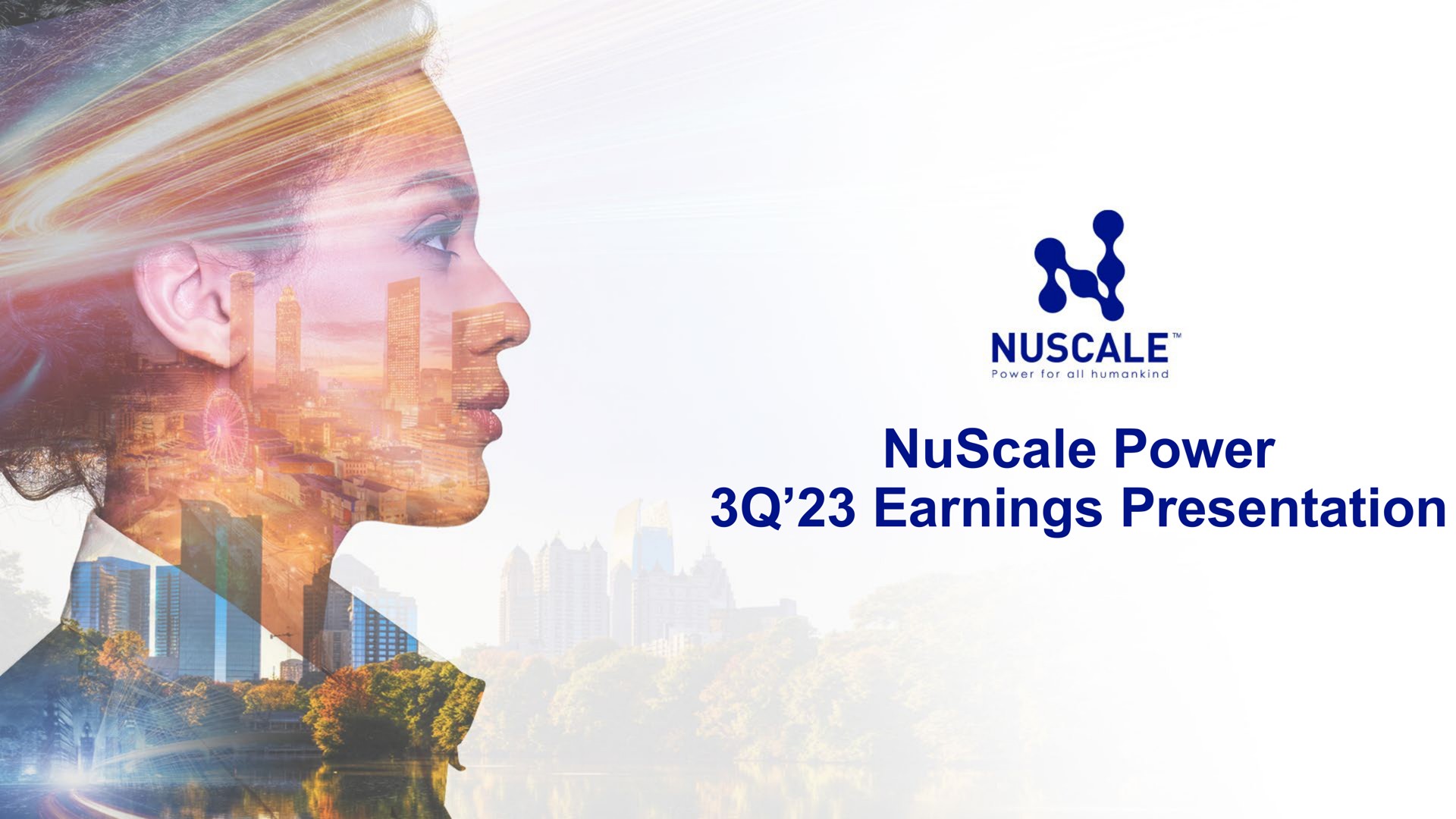 Nuscale — NuScale Power 3Q’23 Earnings Presentation investment banking deck slide