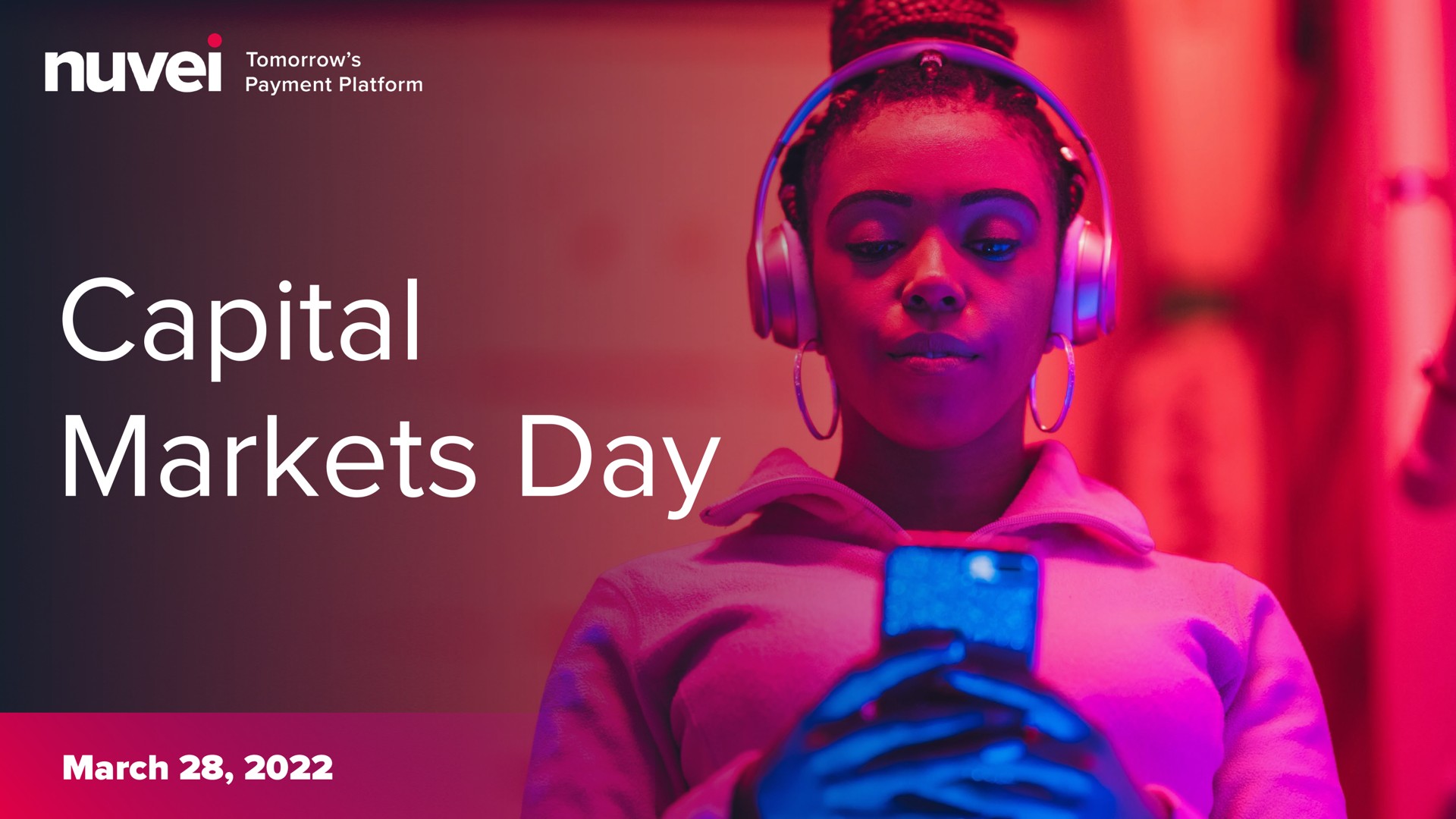 Nuvei — Capital Markets Day investment banking deck slide