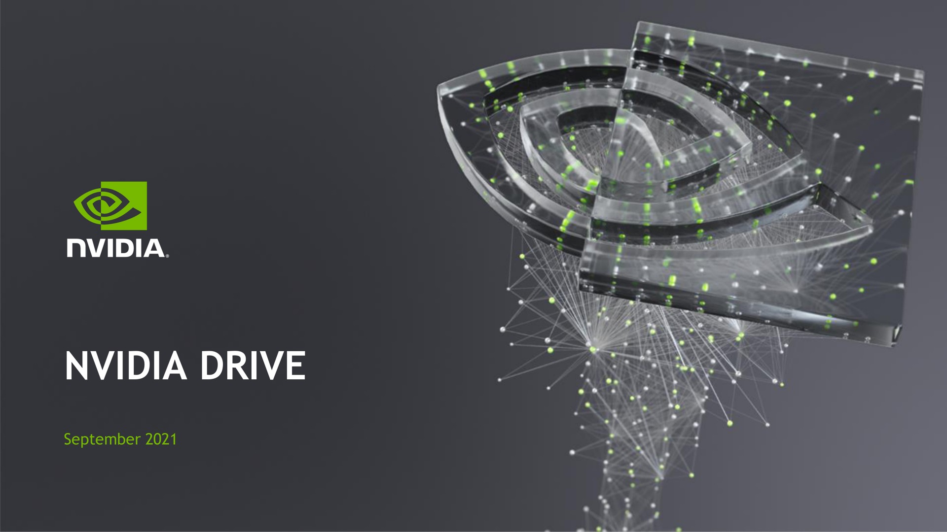 Nvidia — Nvidia Drive investment banking deck slide