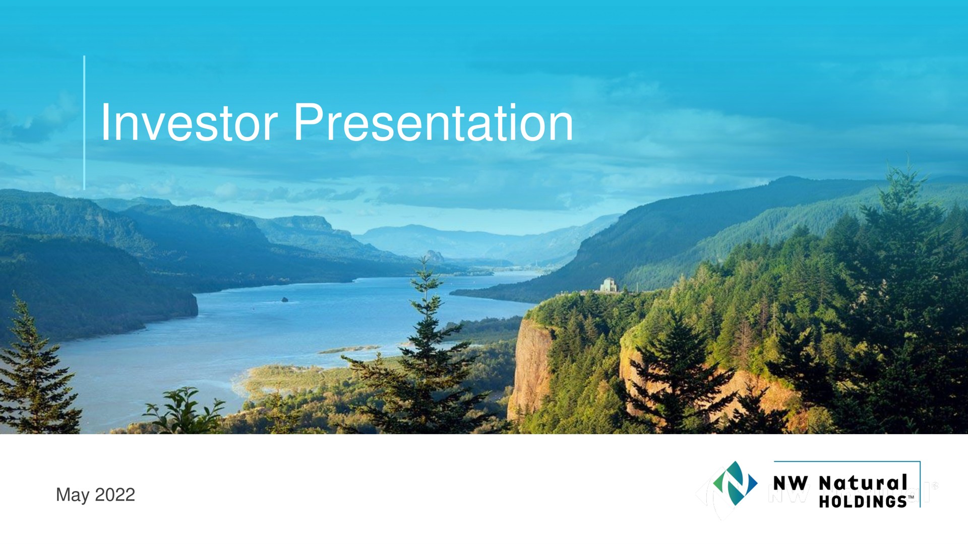 NW Natural Holdings — Investor Presentation investment banking deck slide