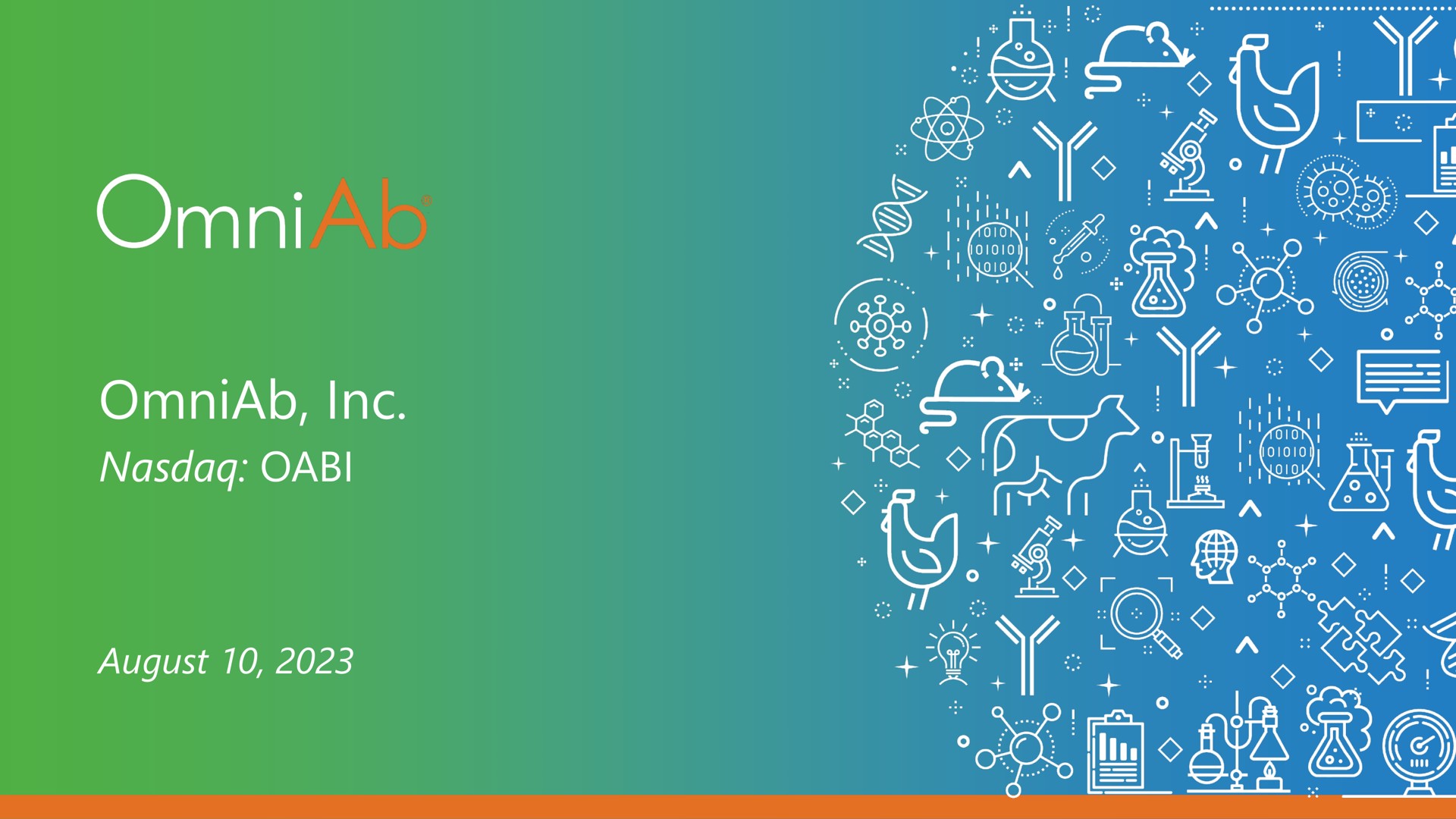 Omniab investment banking deck slide