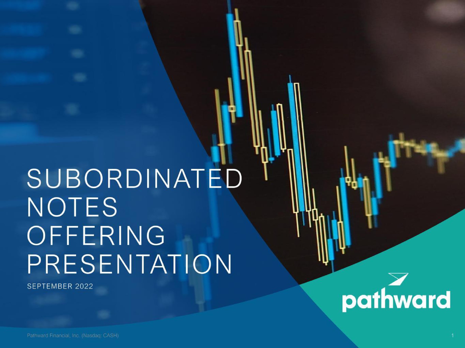 Pathward Financial — Subordinated Notes Offering Presentation investment banking deck slide
