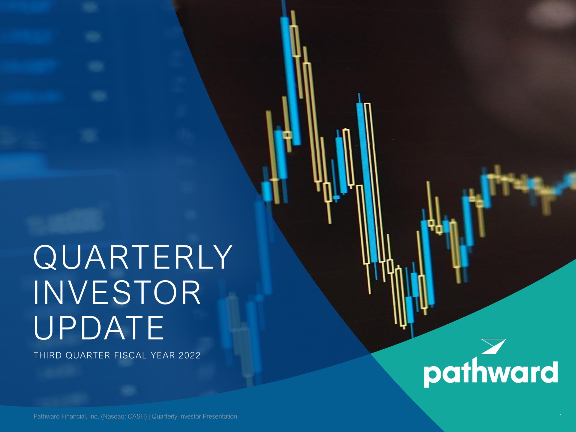 Pathward Financial — Quarterly Investor Update investment banking deck slide