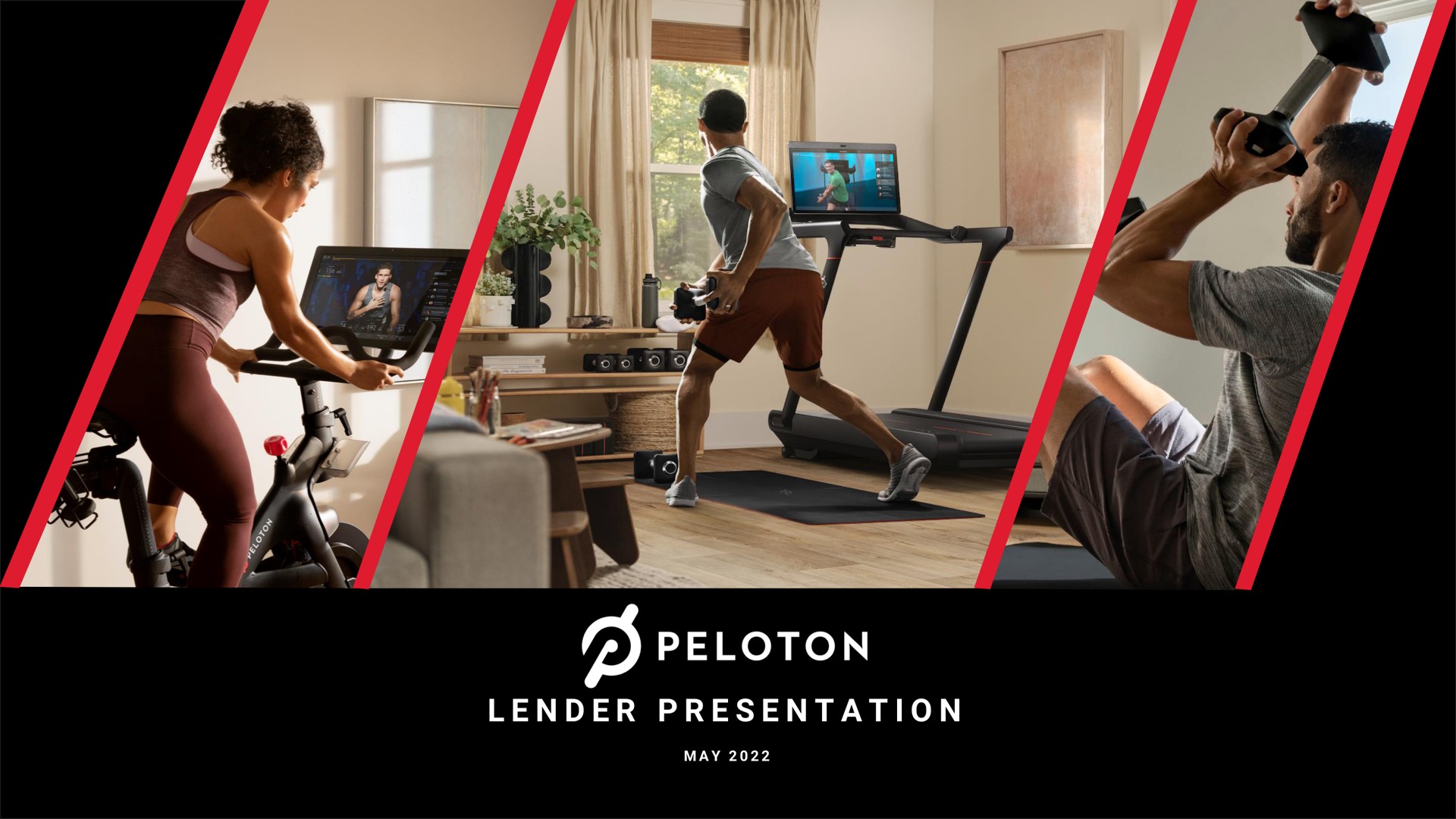 Peloton — Peloton Lender Presentation investment banking deck slide