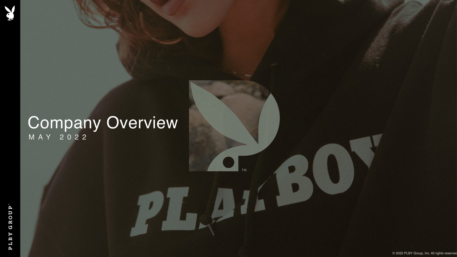 Playboy — Company Overview investment banking deck slide