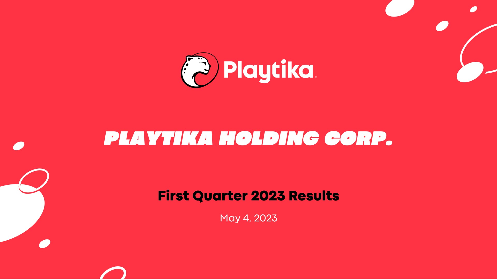 Playtika — Playtika Holding Corp. investment banking deck slide