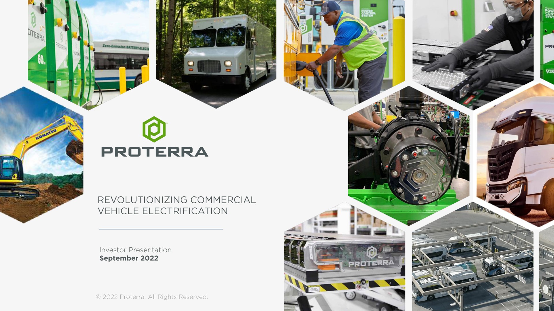 Proterra investment banking deck slide