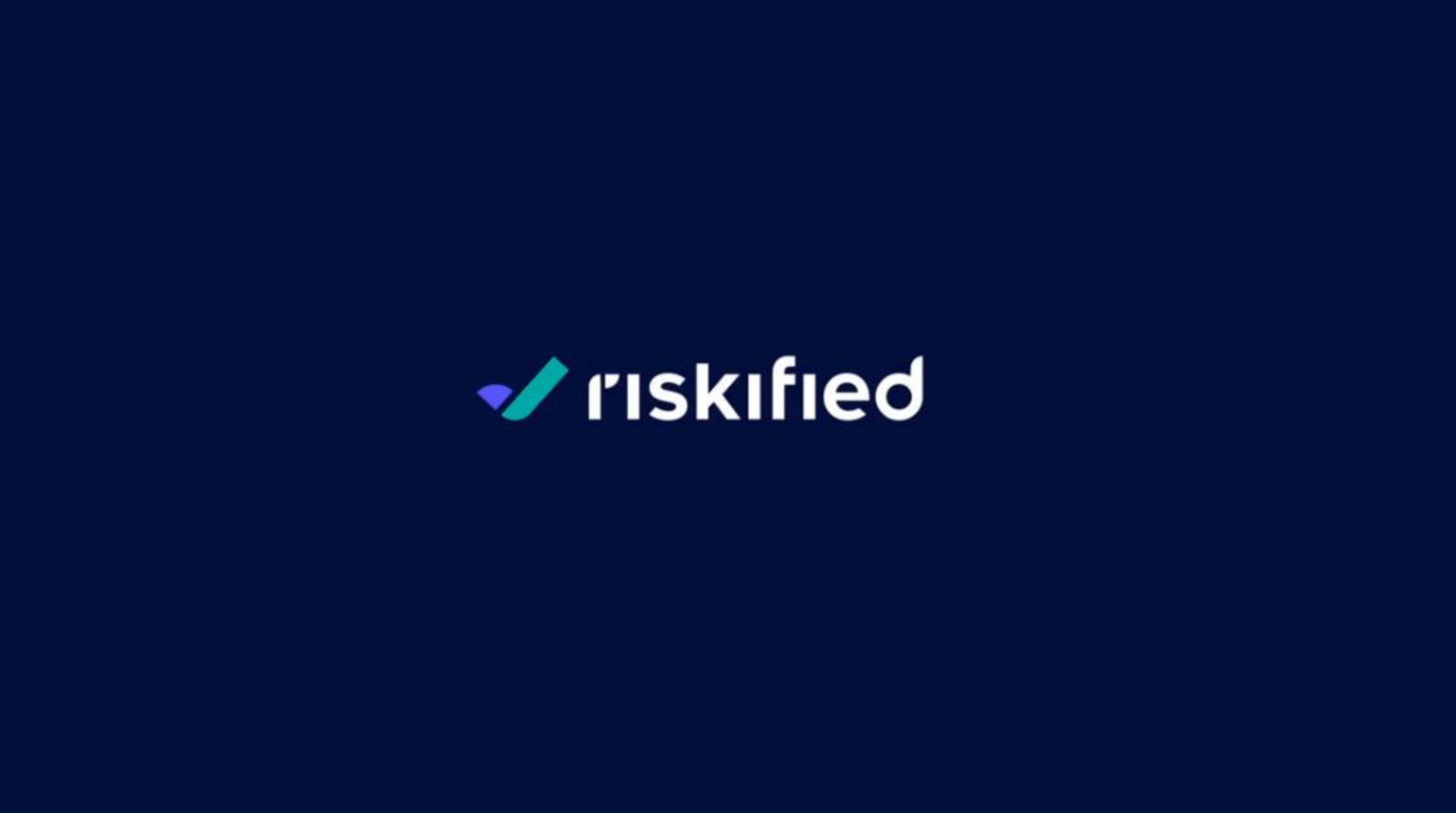 Riskified — cover slide investment banking deck slide