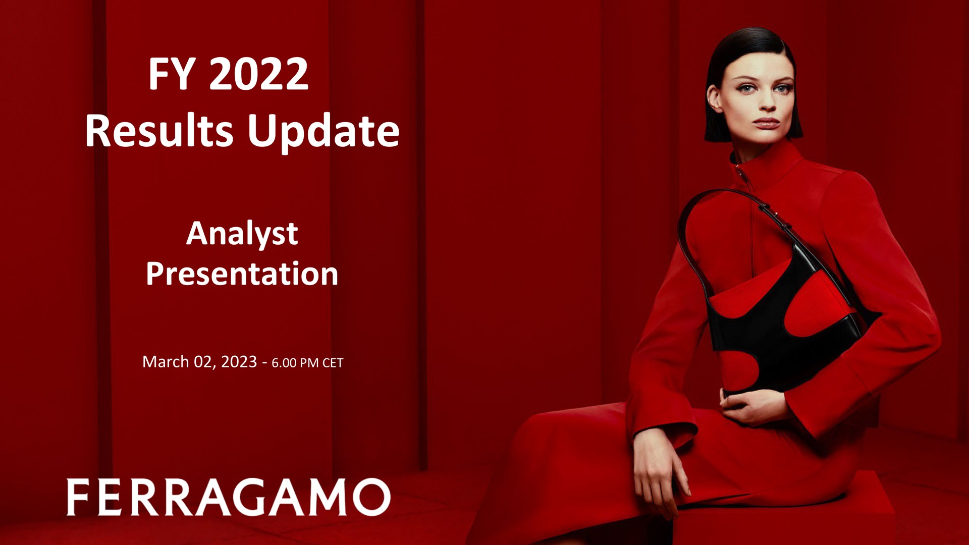 Salvatore Ferragamo — FY 2022 Results Update investment banking deck slide