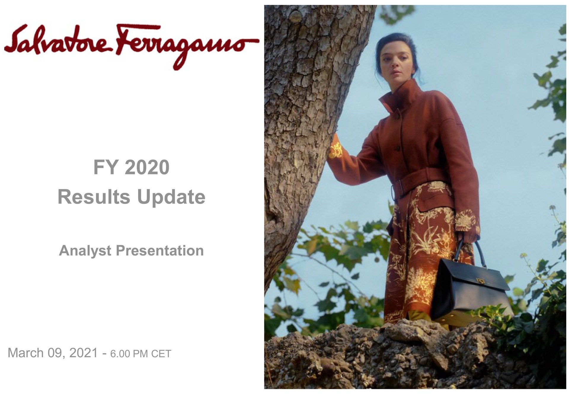 Salvatore Ferragamo — FY 2020 Results Update investment banking deck slide
