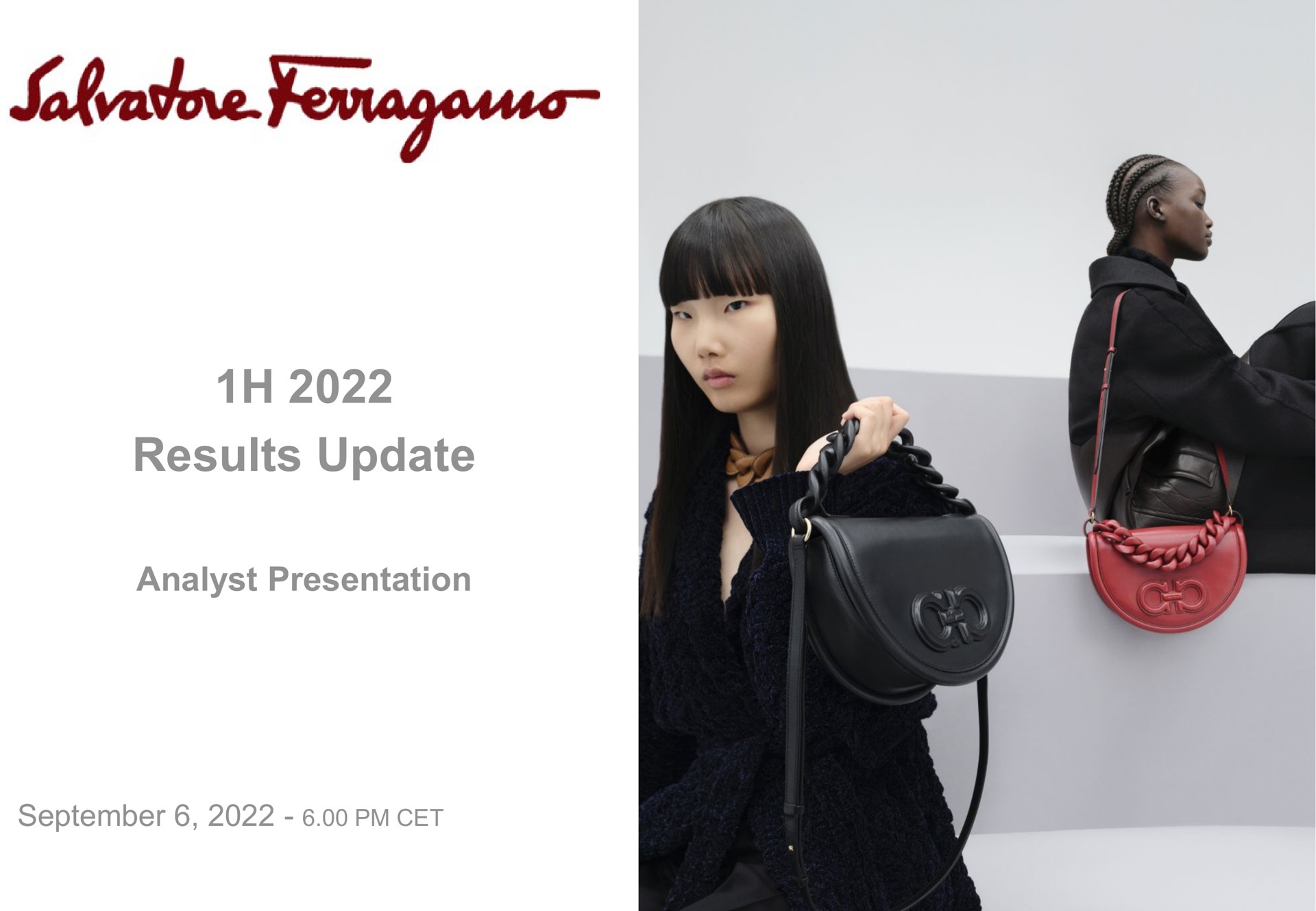 Salvatore Ferragamo — 1H 2022 Results Update investment banking deck slide