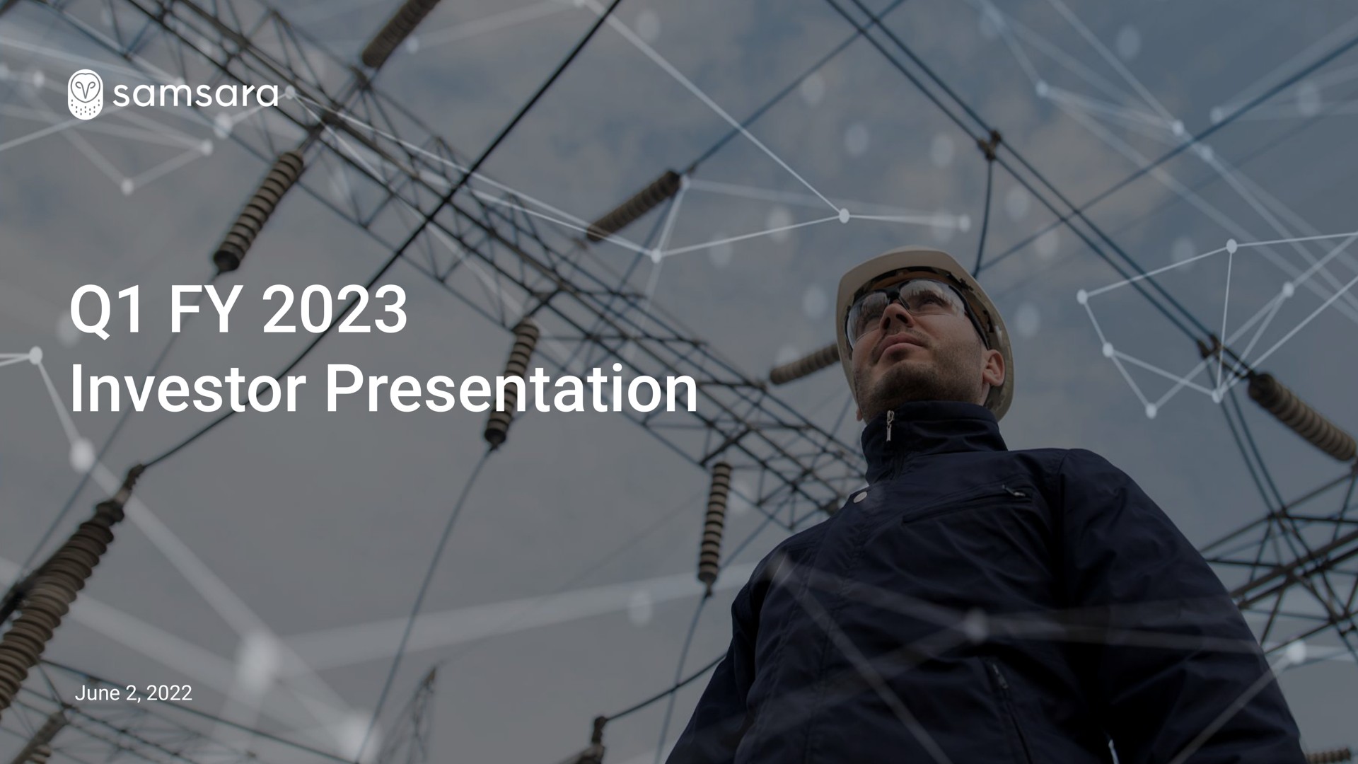 Samsara — Q1 FY 2023 Investor Presentation investment banking deck slide