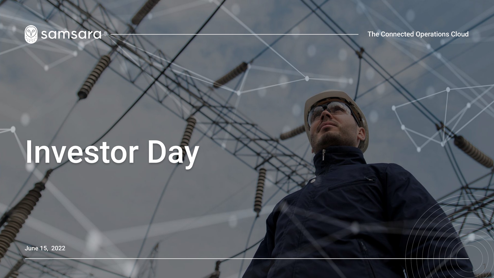 Samsara — Investor Day investment banking deck slide