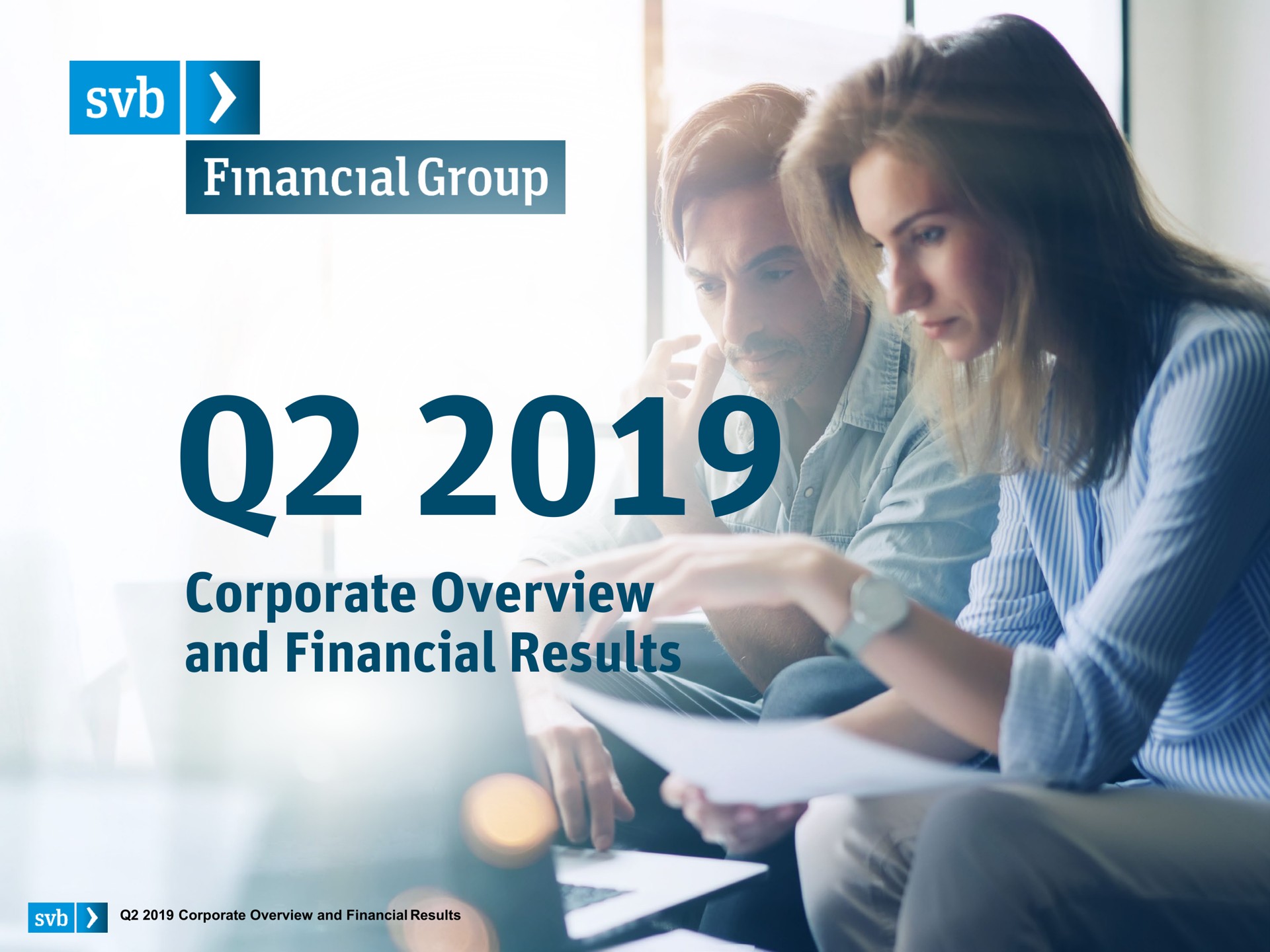 Silicon Valley Bank — Q2 2019 investment banking deck slide