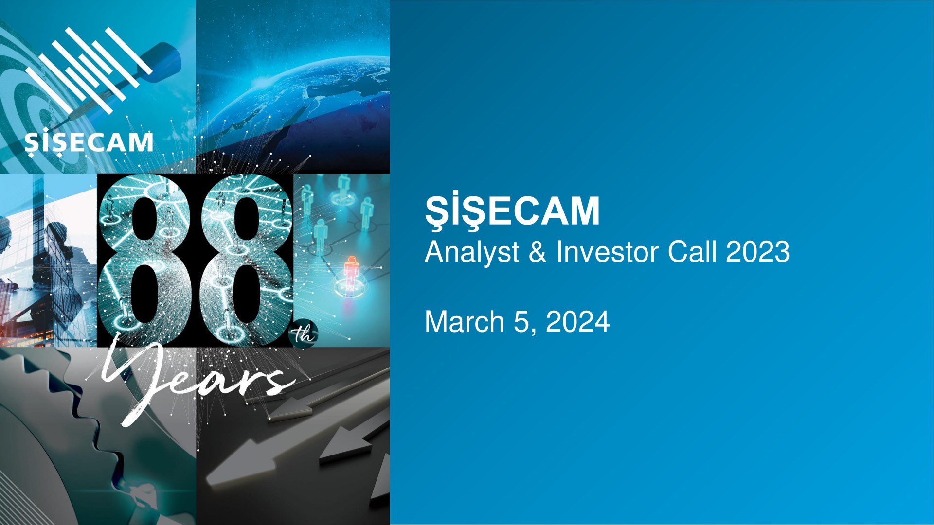 Sisecam Resources — Şi̇şecam investment banking deck slide