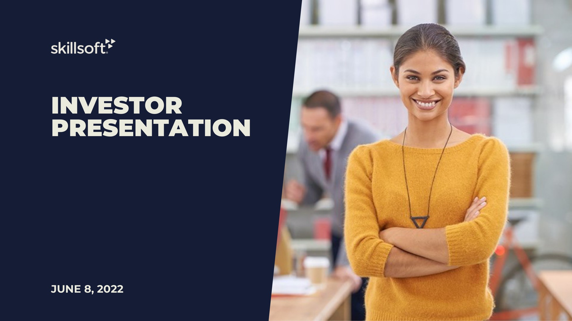 Skillsoft — Investor Presentation investment banking deck slide