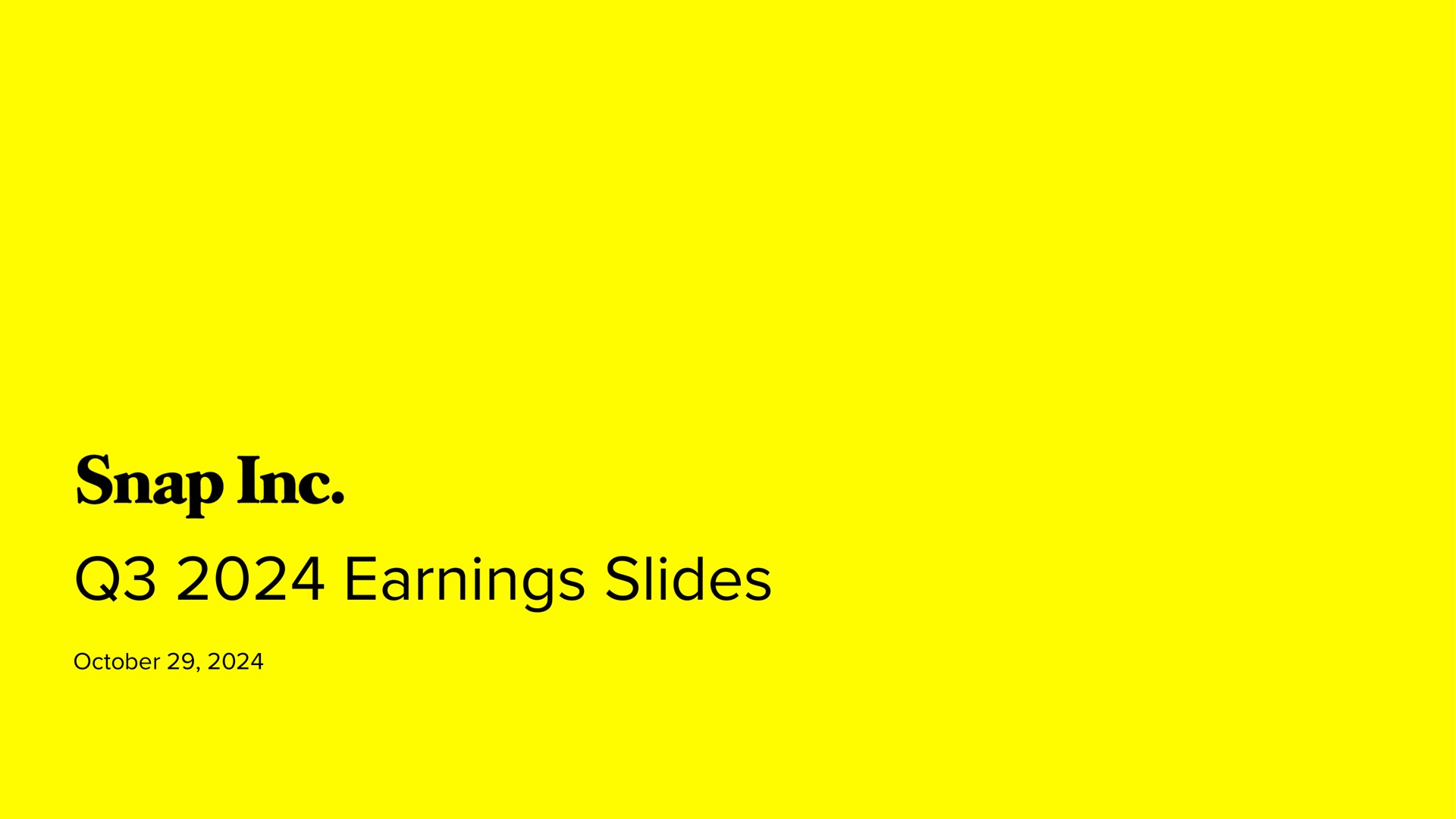 Snap Inc — Snap Inc. investment banking deck slide