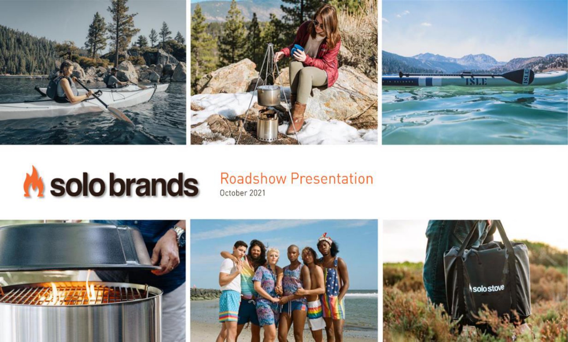 Solo Brands — Roadshow Presentation investment banking deck slide
