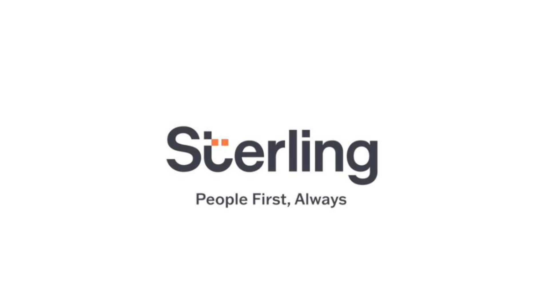 Sterling — cover slide investment banking deck slide