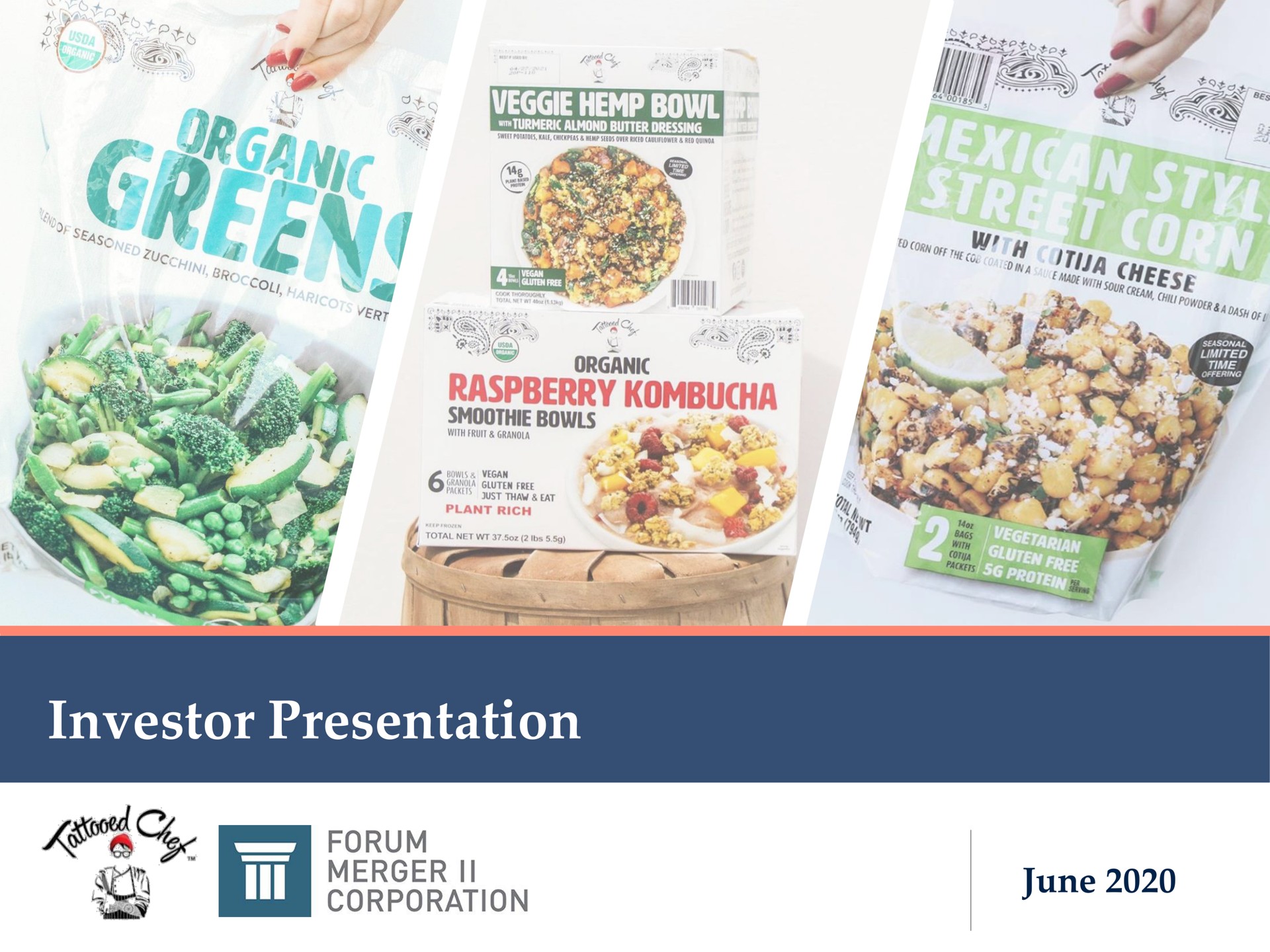 Tattooed Chef — Investor Presentation investment banking deck slide