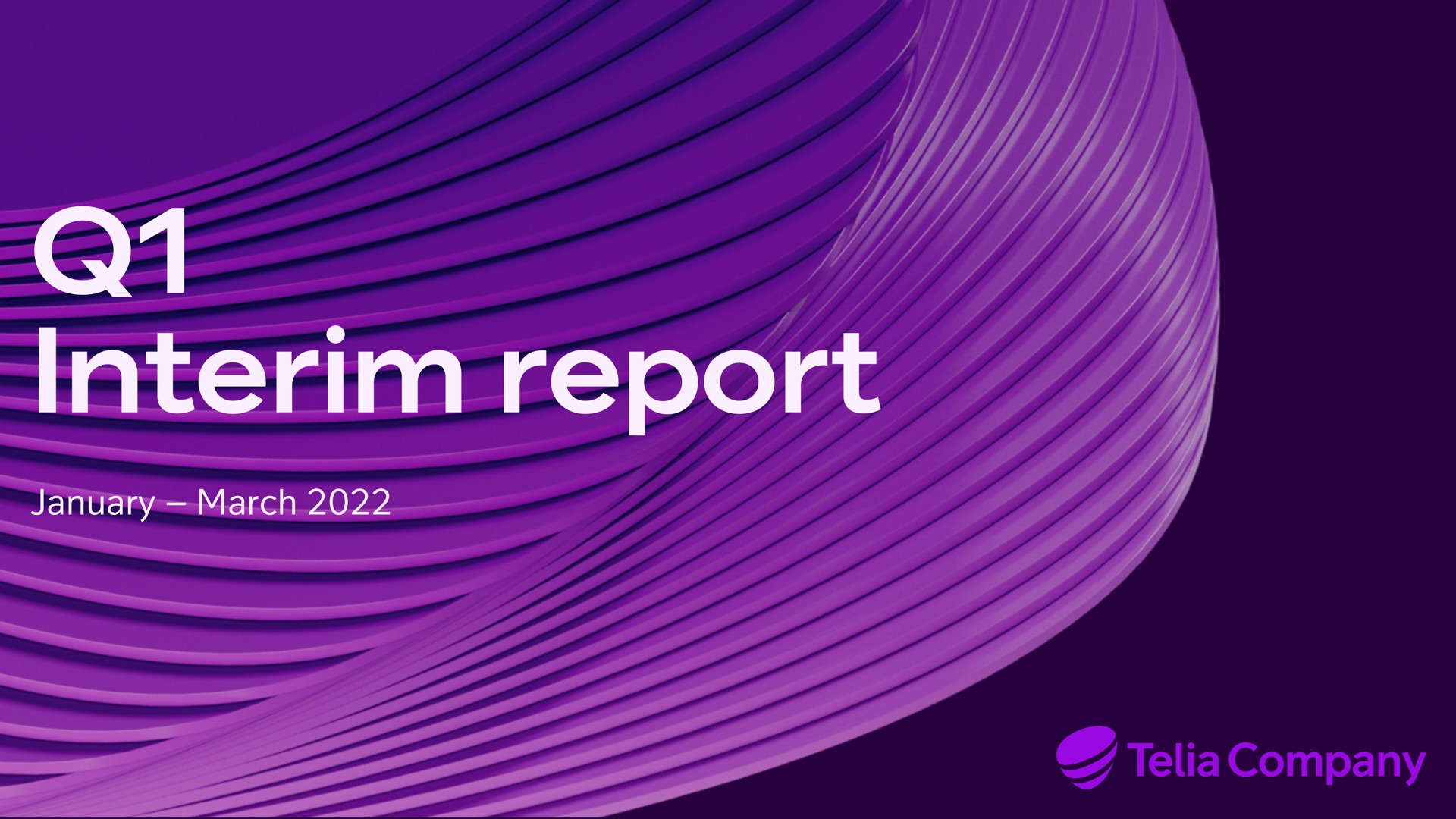 Telia Company — Q1 Interim report investment banking deck slide