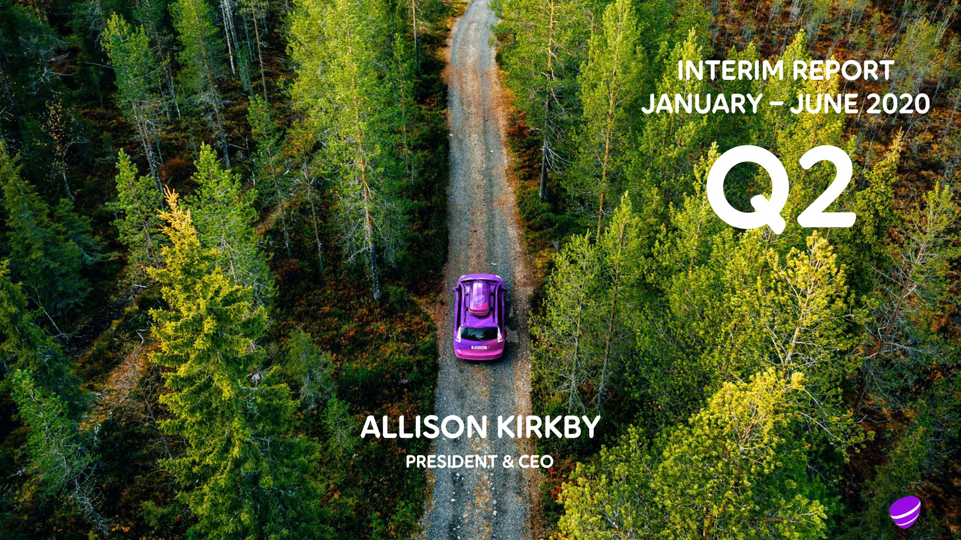 Telia Company — Interim Report January – June 2020 investment banking deck slide