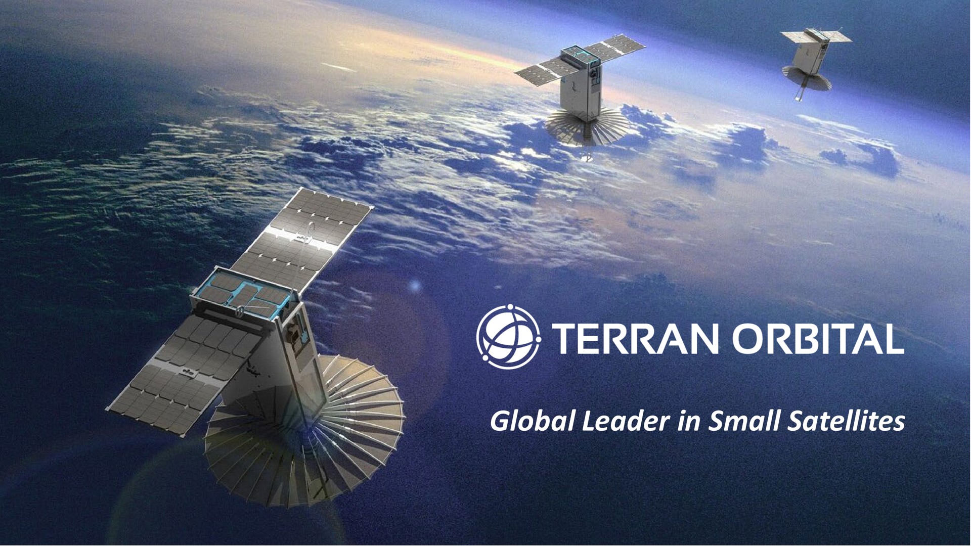 Terran Orbital investment banking deck slide