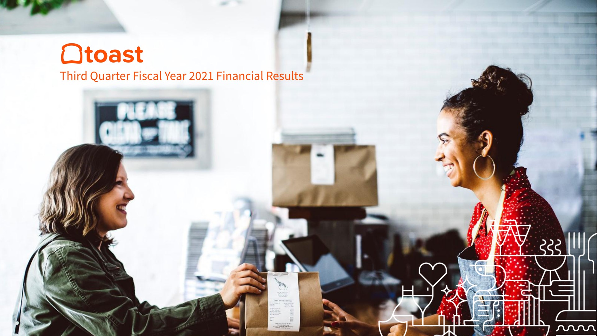 Toast — Third Quarter Fiscal Year 2021 Financial Results investment banking deck slide