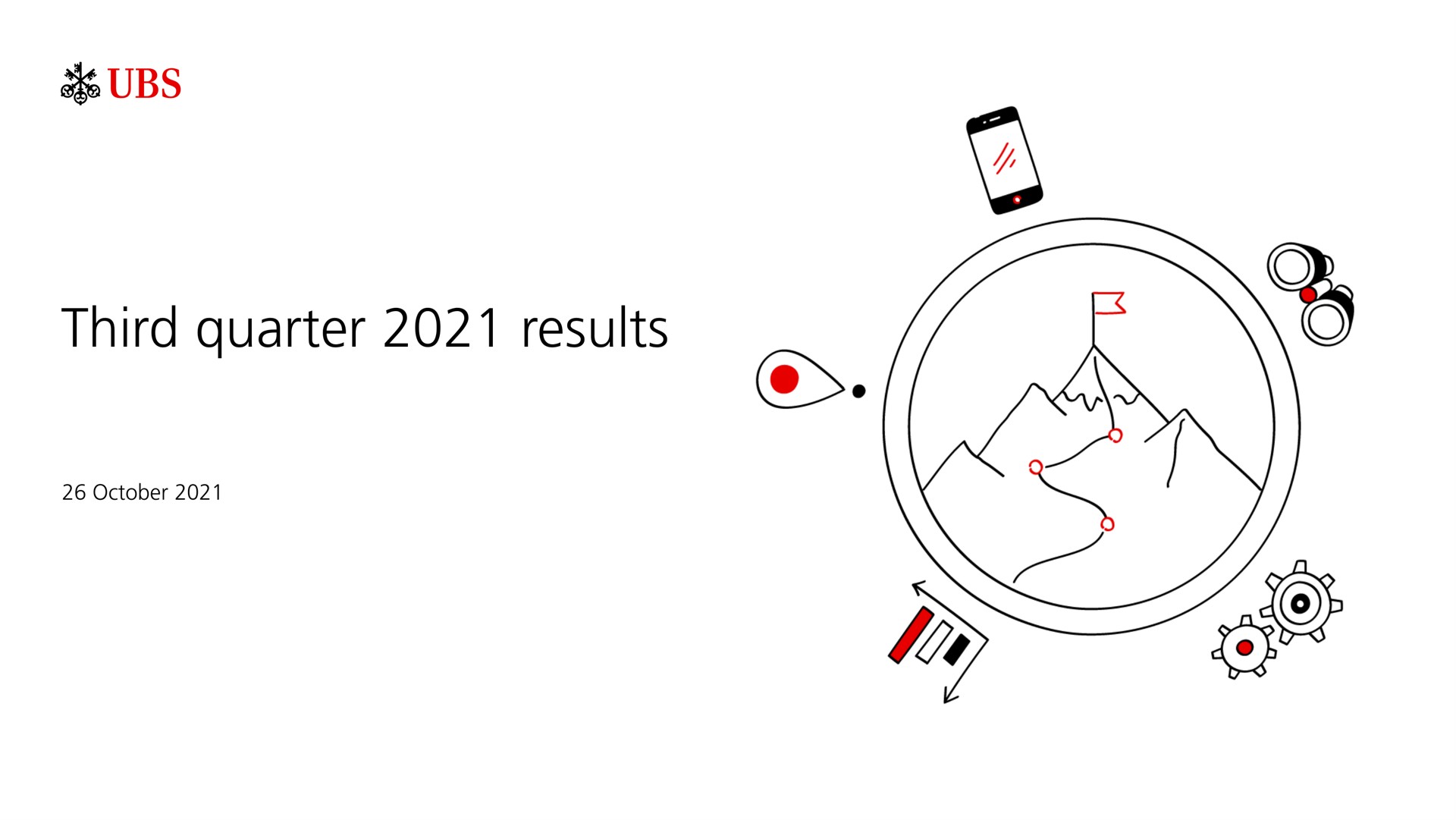 UBS — Third quarter 2021 results investment banking deck slide