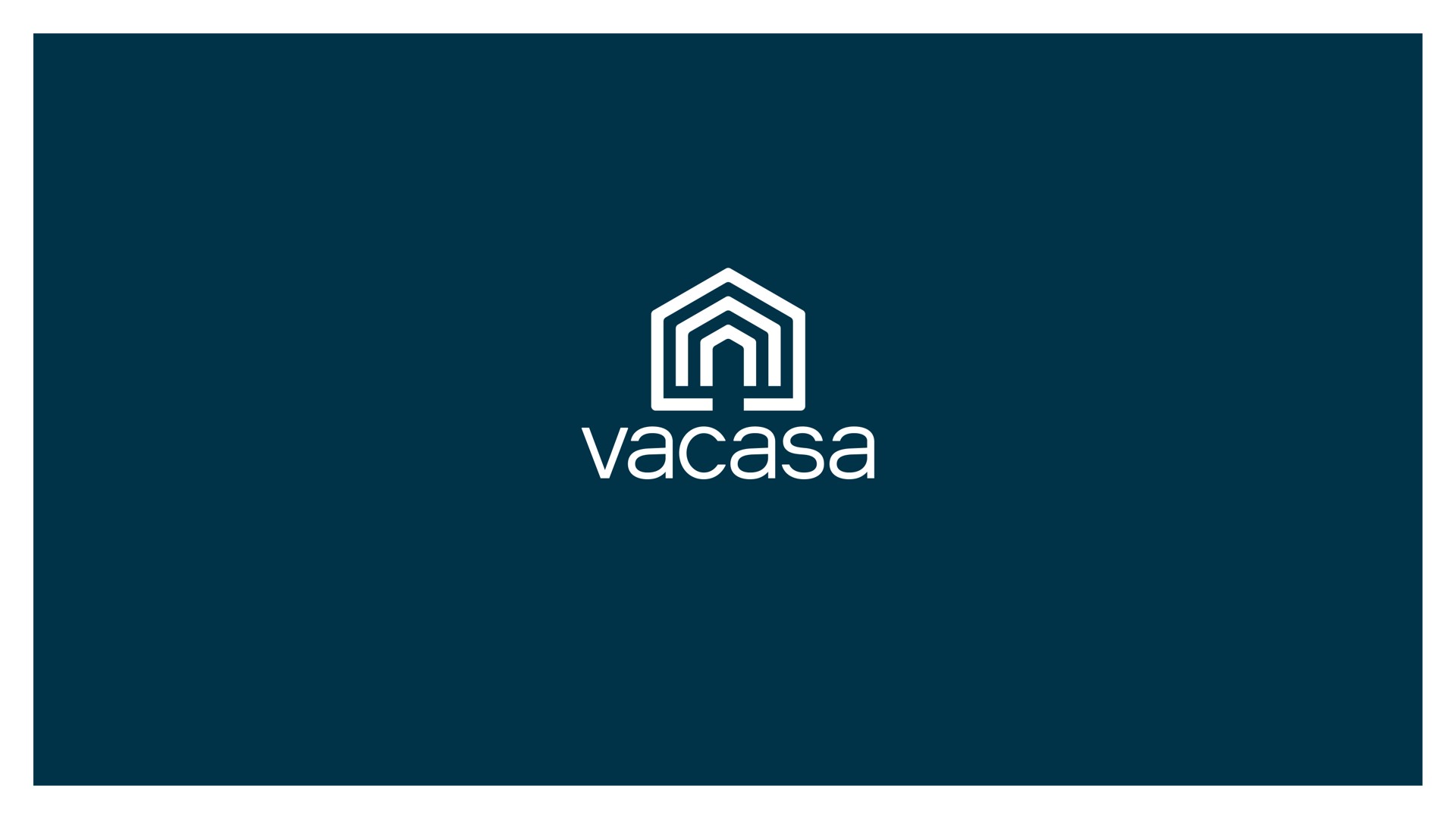 Vacasa — cover slide investment banking deck slide