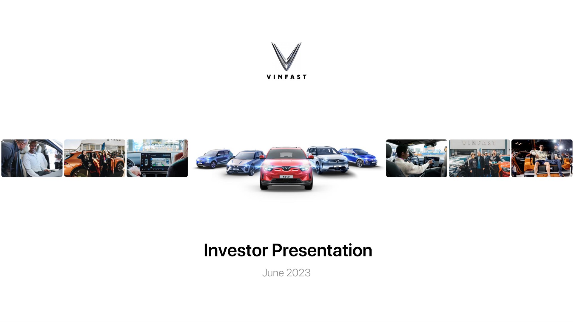 Vinfast — Investor Presentation investment banking deck slide