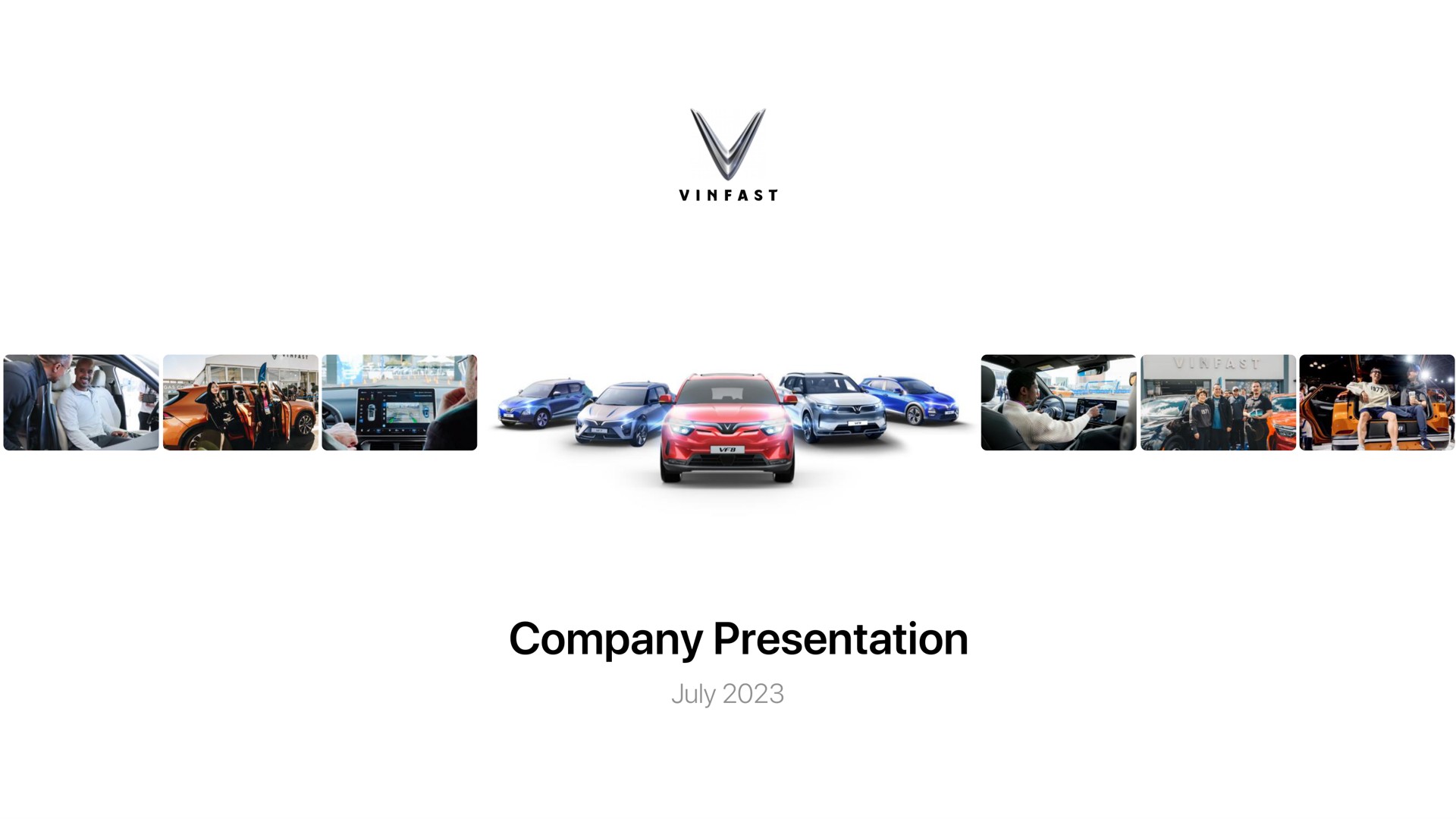 Vinfast — Company Presentation investment banking deck slide