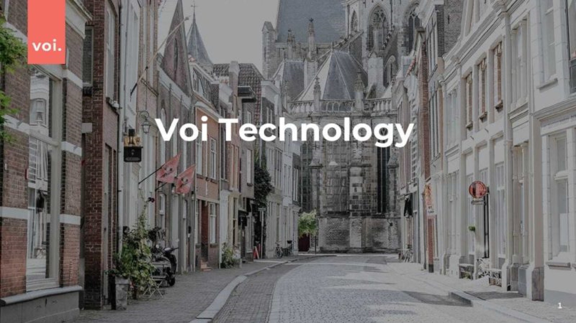 Voi — Voi Technology investment banking deck slide