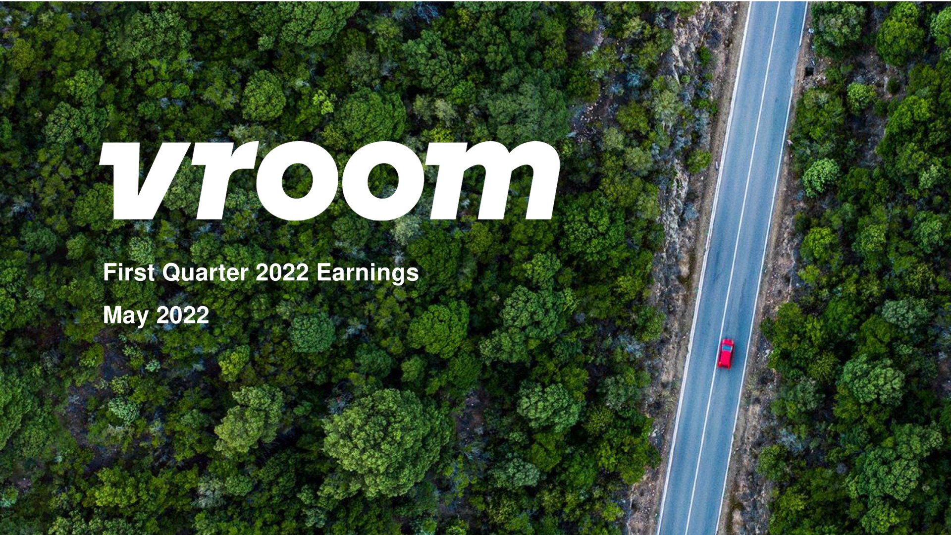 Vroom investment banking deck slide