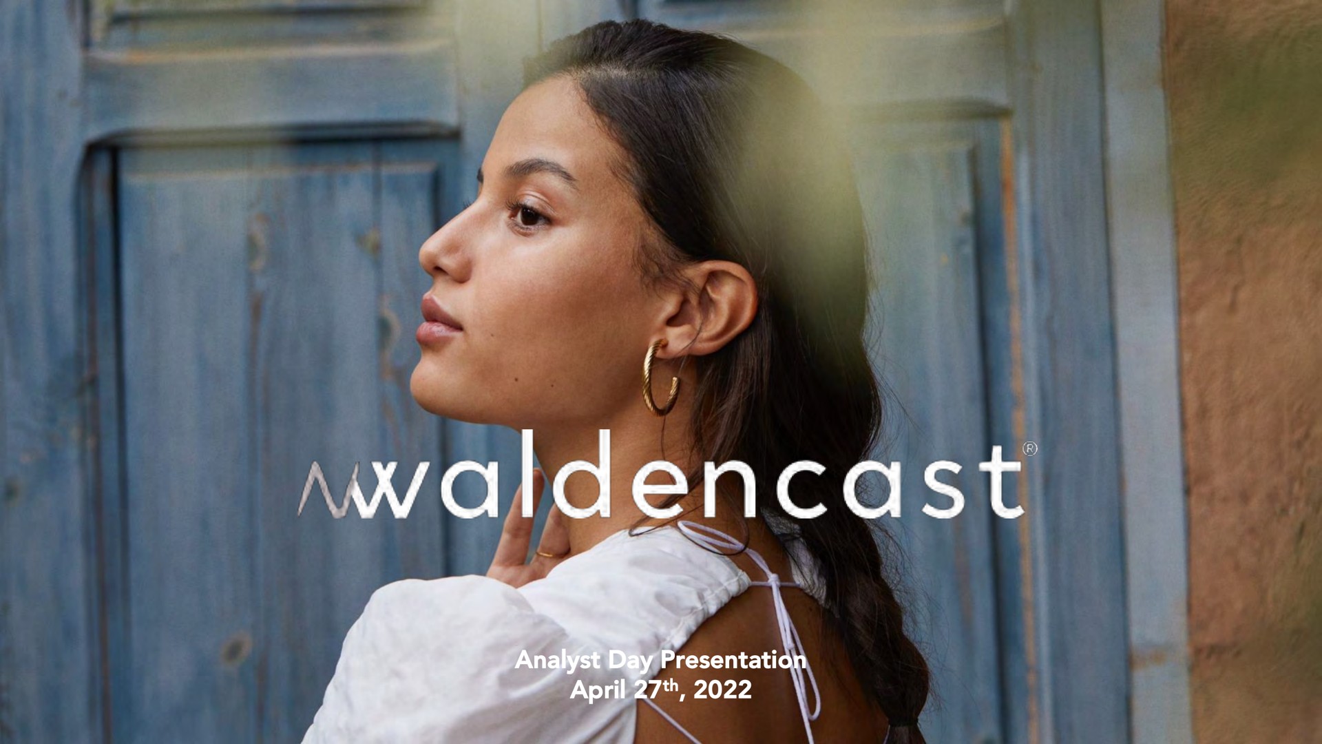Waldencast investment banking deck slide