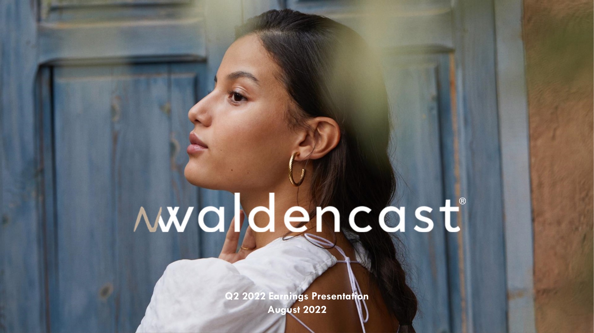 Waldencast investment banking deck slide