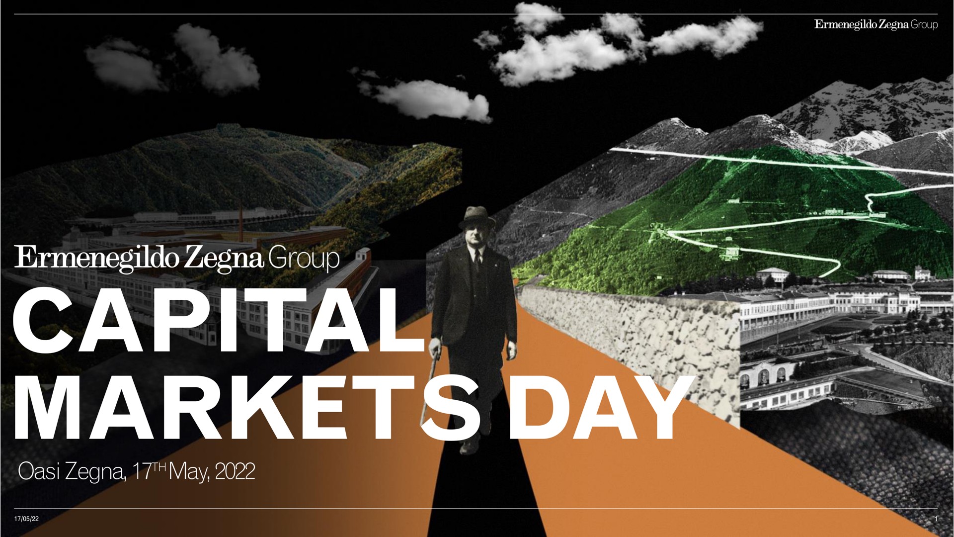 Zegna — Capital Markets Day investment banking deck slide