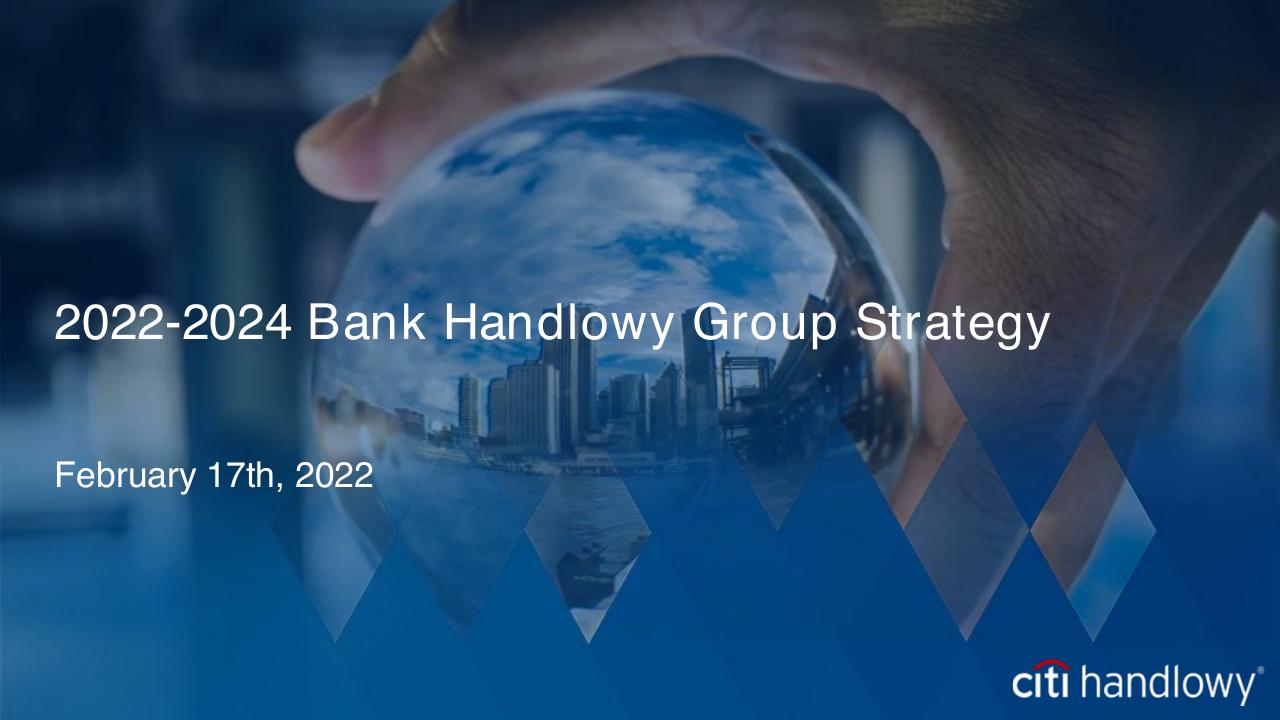 2022 2024 Bank Handlowy Group Strategy Citi investment banking deck cover