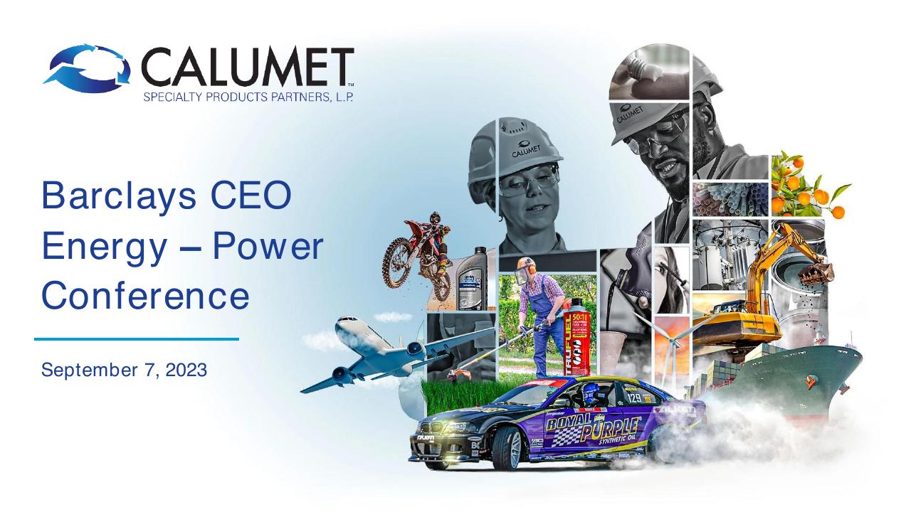 Barclays CEO Energy Power Conference 2023 Barclays investment banking deck cover