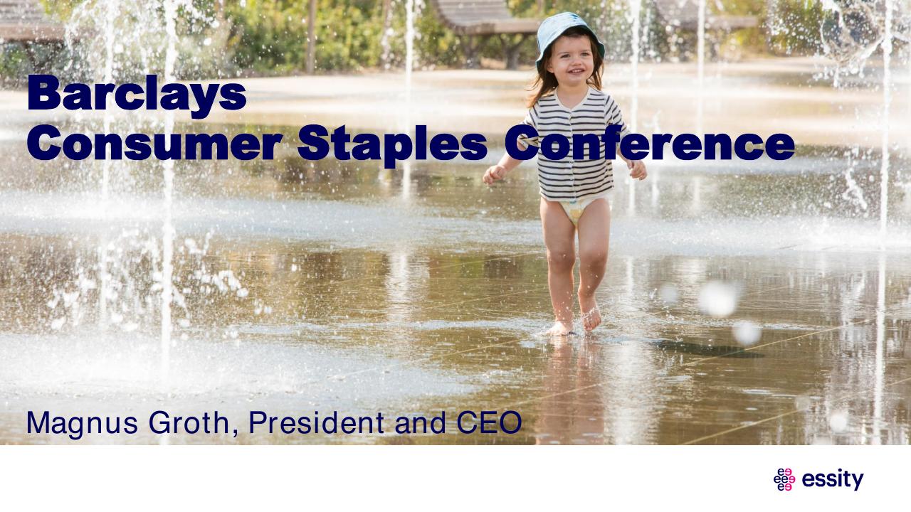 Barclays Consumer Staples Conference Barclays investment banking deck cover