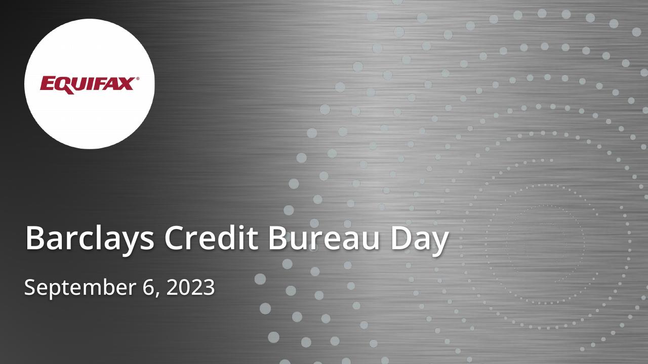 Barclays Credit Bureau Day Other Group deck cover