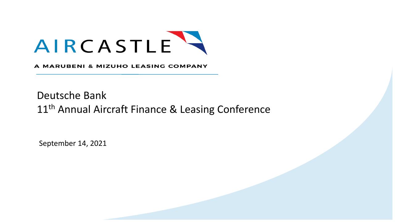 Deutsche Bank 11th Annual Aircraft Finance Leasing Conference Deutcshe investment banking deck cover