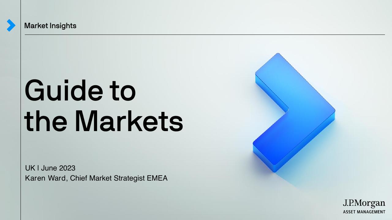Guide To The Markets JP Morgan investment banking deck cover