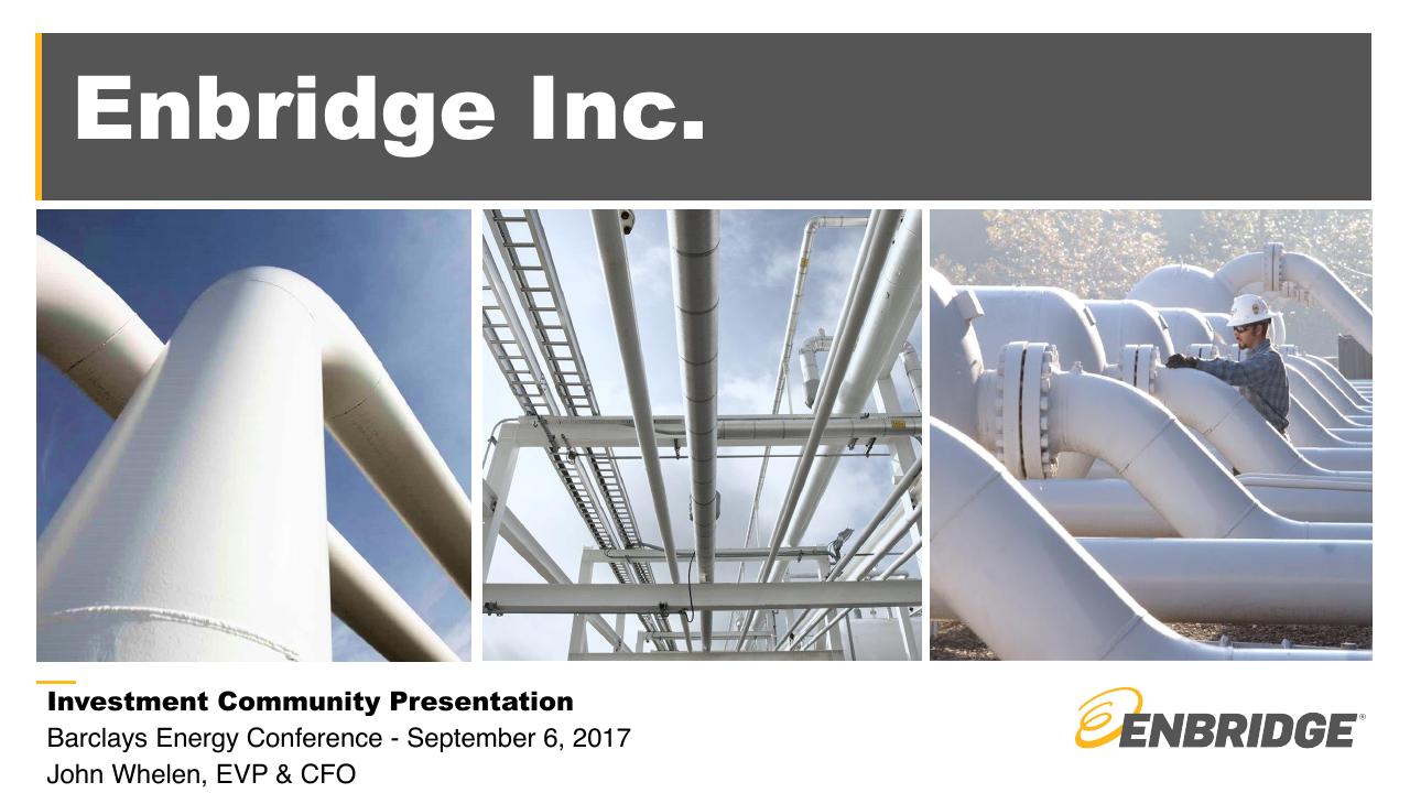 Investment Community Presentation Barclays Energy Conference Other Group investment banking deck cover
