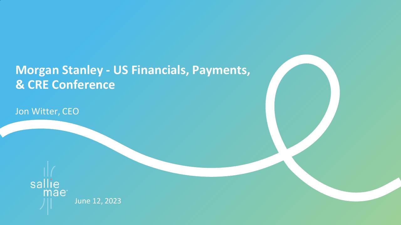 Morgan Stanley US Financials Payments Cre Conference Morgan Stanley investment banking deck cover