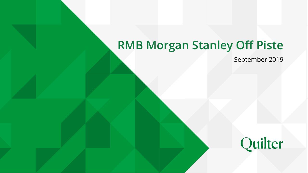 Rmb Morgan Stanley Off Piste Morgan Stanley investment banking deck cover